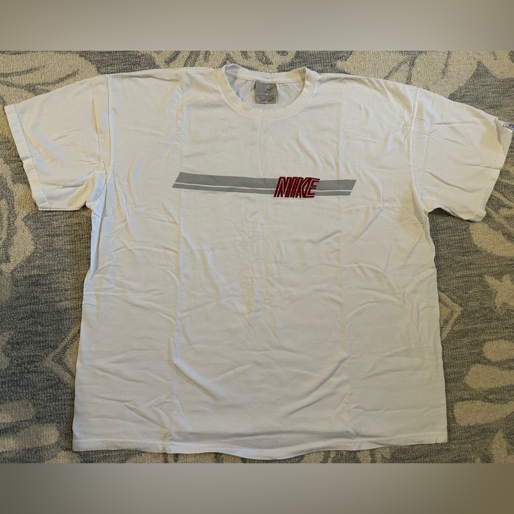 Vintage Nike white Tshirt XXL